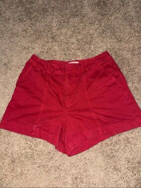 Universal Thread High-Waist Wine Red Women's Shorts